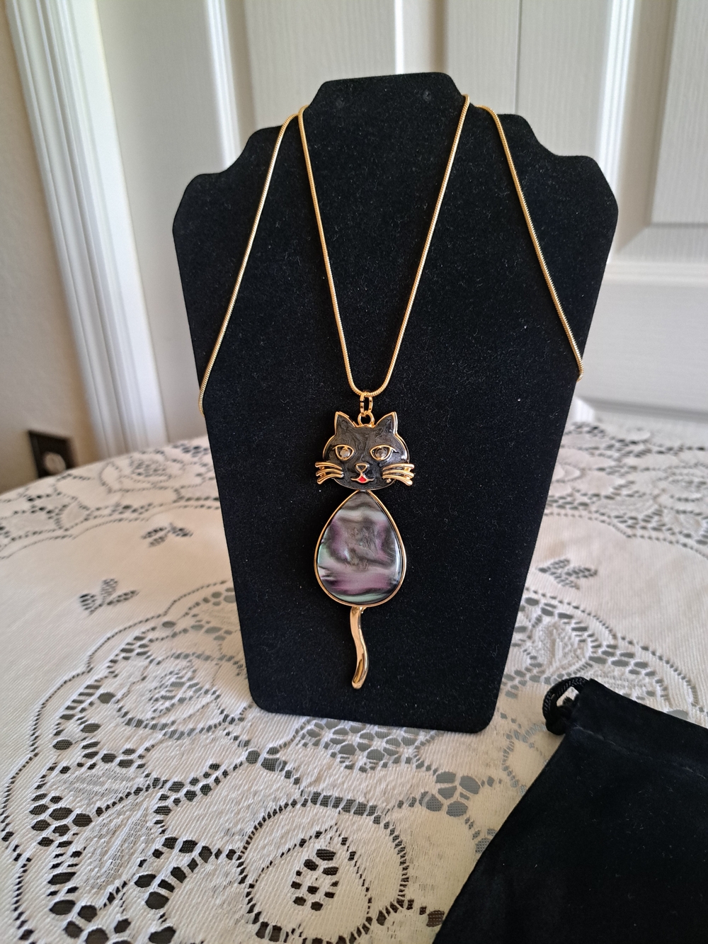 Natasha Couture Gold-tone Necklace with Tag